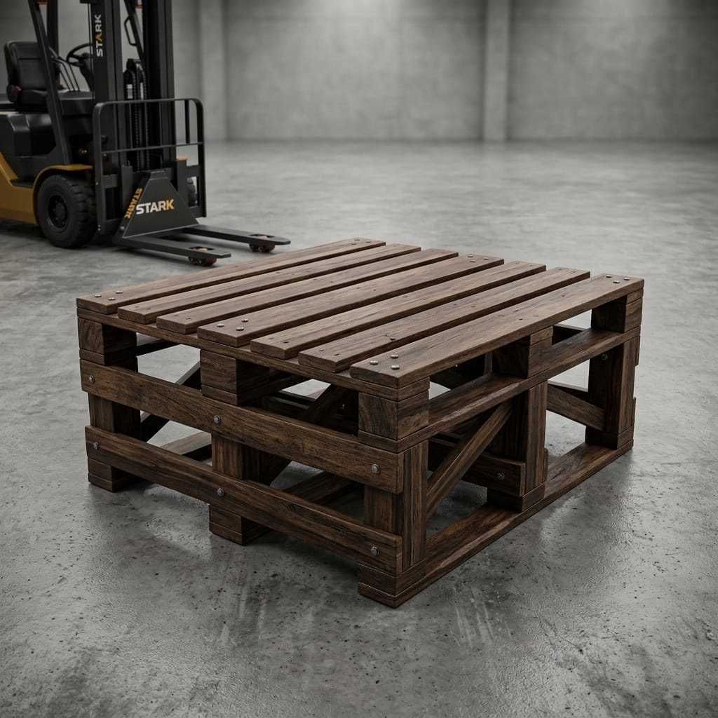 Pallet gỗ tràm tải trọng nặng 1