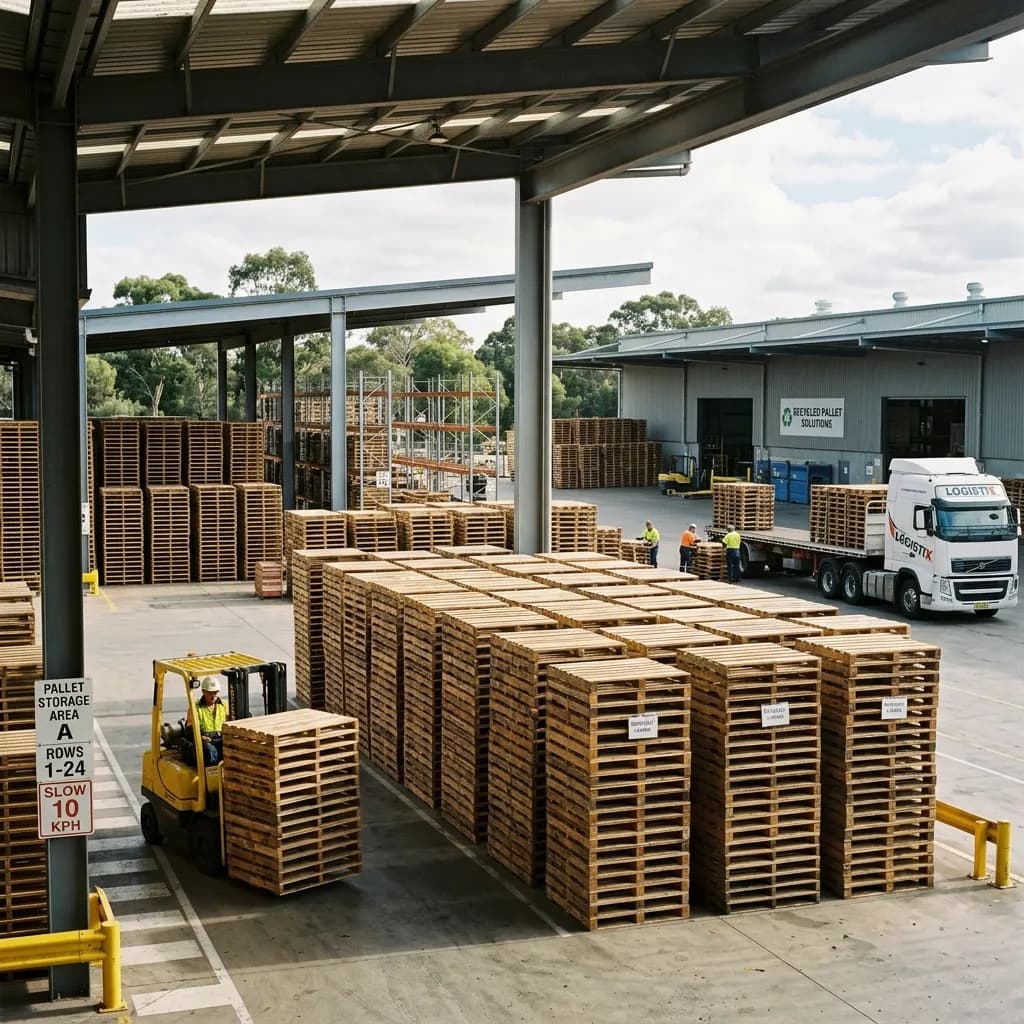 Pallet gỗ cũ tái sử dụng: Giải pháp tiết kiệm 50% chi phí bao bì
